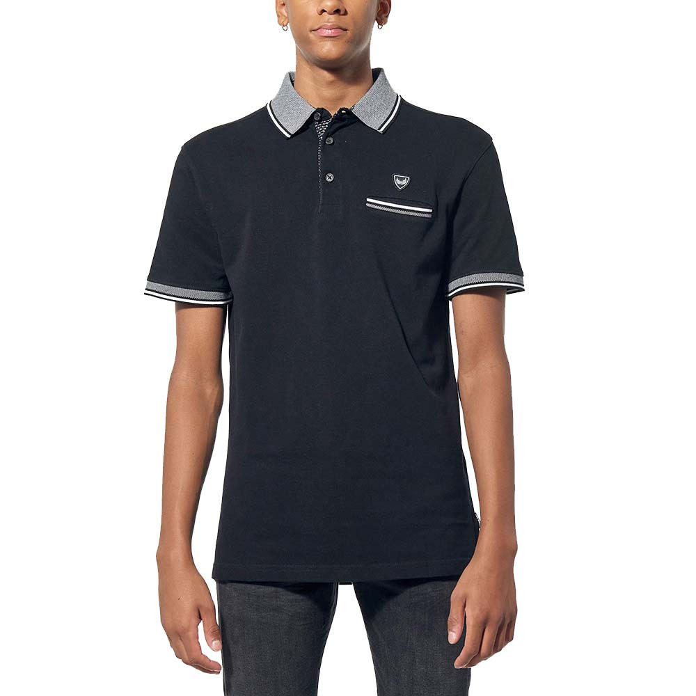 Polo lacoste noir homme pas cher cheap