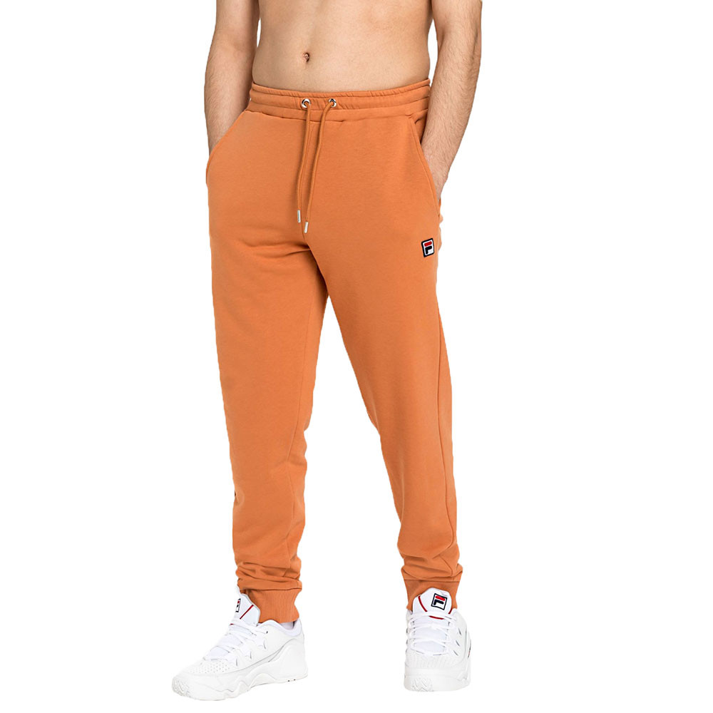 Savir Pantalon Jogging Homme FILA ORANGE pas cher - Pantalons de