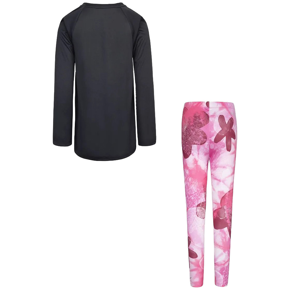Sci-Dye Dri-Fit Ensemble T-Shirt Ml + Legging Fille