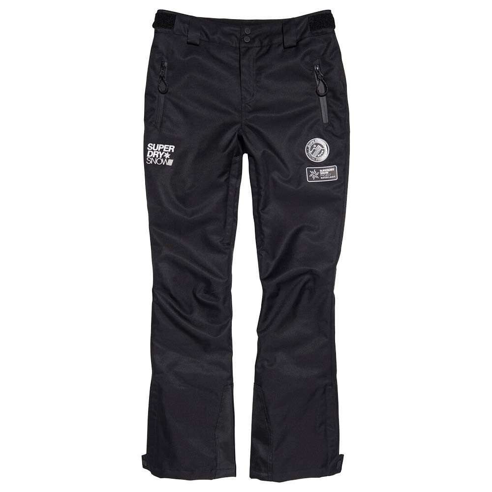 Snow Pantalon Ski Femme SUPERDRY NOIR pas cher - Pantalons ski et snowboard  SUPERDRY discount