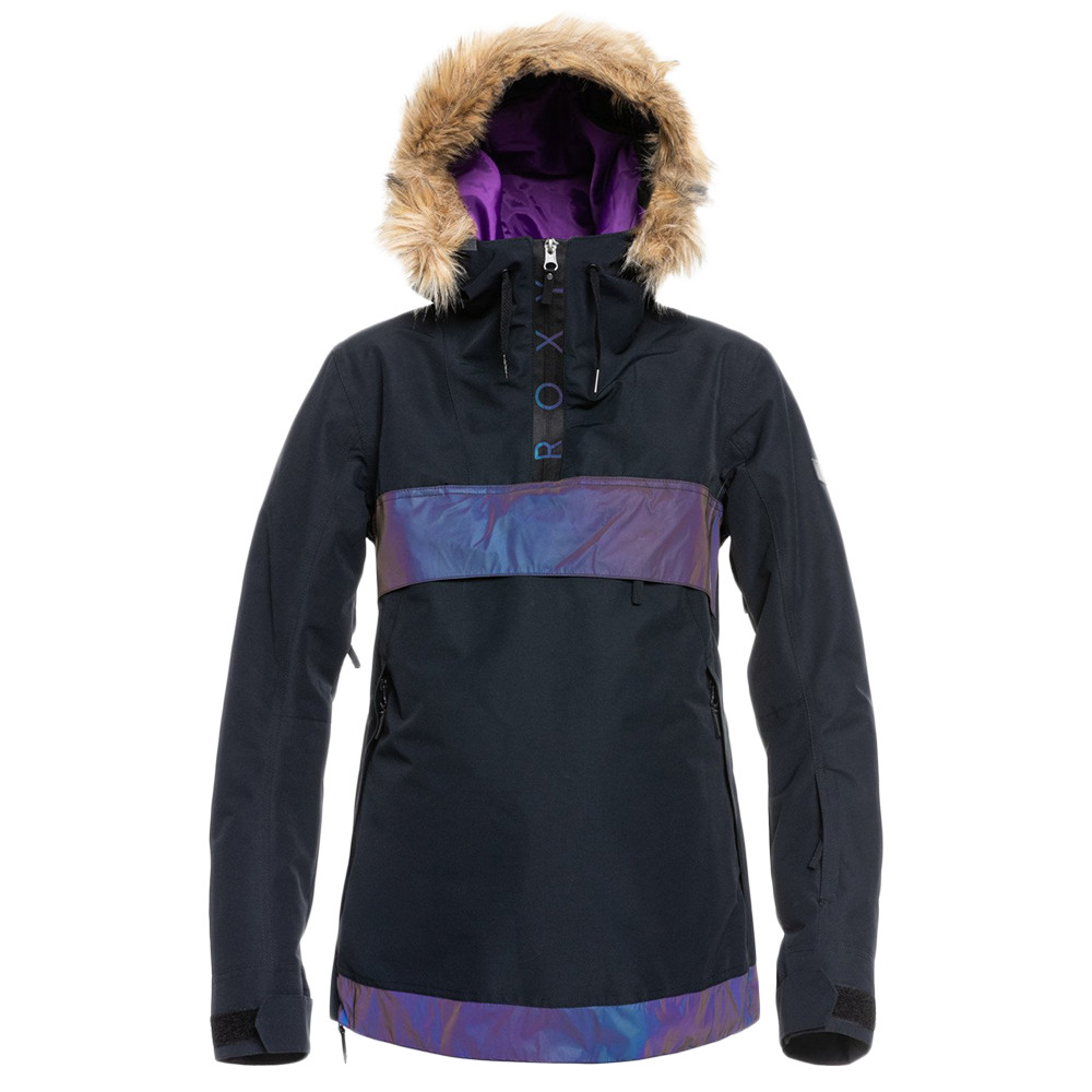 Shelter Blouson Snow Femme ROXY NOIR pas cher Blousons de ski et snowboard femme ROXY discount