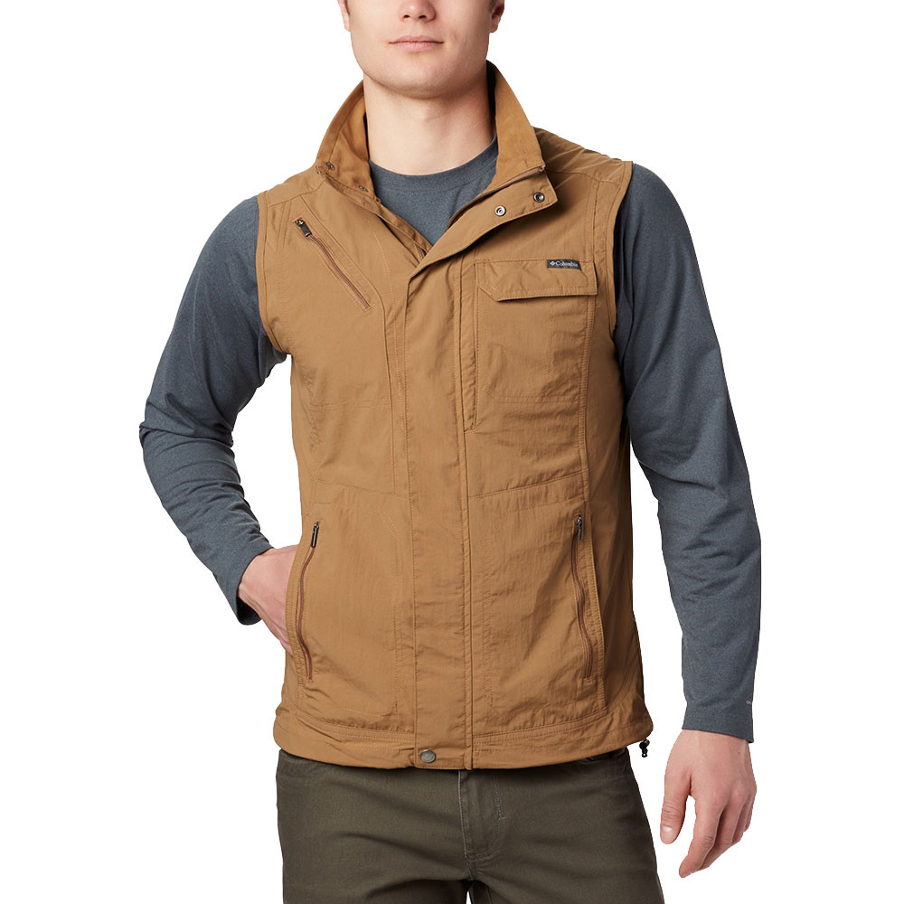 Silver Ridge Ii Veste Sm Homme COLUMBIA MARRON pas cher Vestes homme COLUMBIA discount