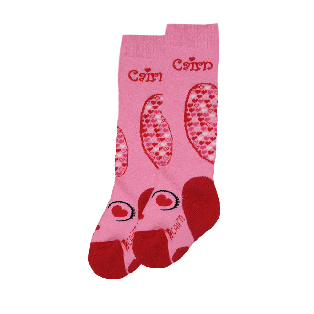 Spirit J Chaussettes De Ski Fille CAIRN ROSE pas cher