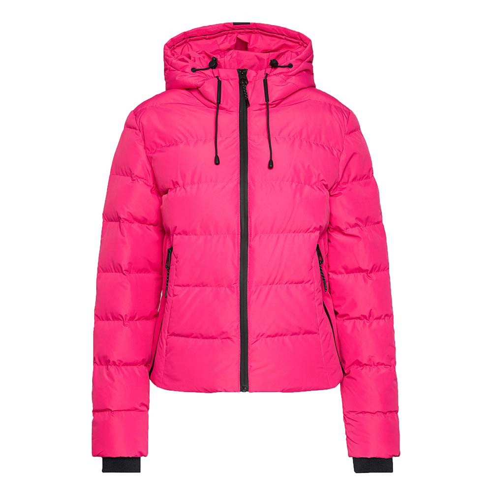 Spirit Sport Puffer Doudoune Femme SUPERDRY ROSE pas cher Doudounes femme SUPERDRY discount