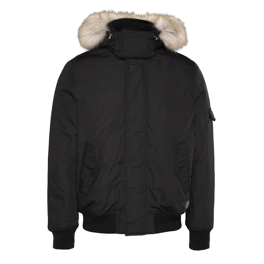 Tech Blouson Homme TOMMY HILFIGER NOIR pas cher Blousons homme