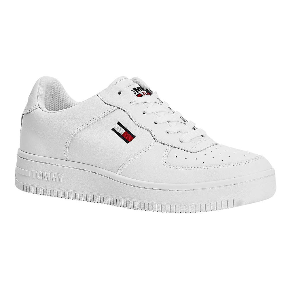 Tommy Jeans Chaussure Homme TOMMY HILFIGER BLANC pas cher - Baskets basses homme  TOMMY HILFIGER discount