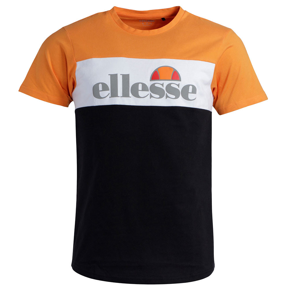 Tournette T Shirt Mc Homme ELLESSE NOIR pas cher T shirt manches courtes homme ELLESSE discount