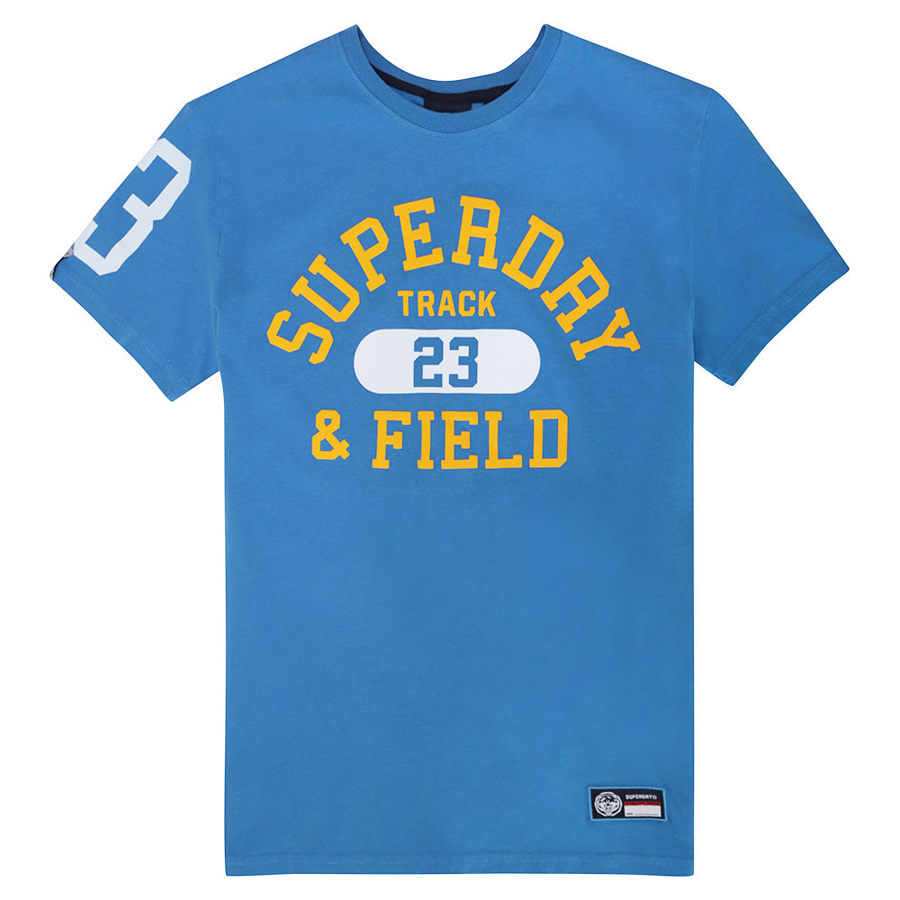 Track & Field Graphic T-Shirt Mc Homme