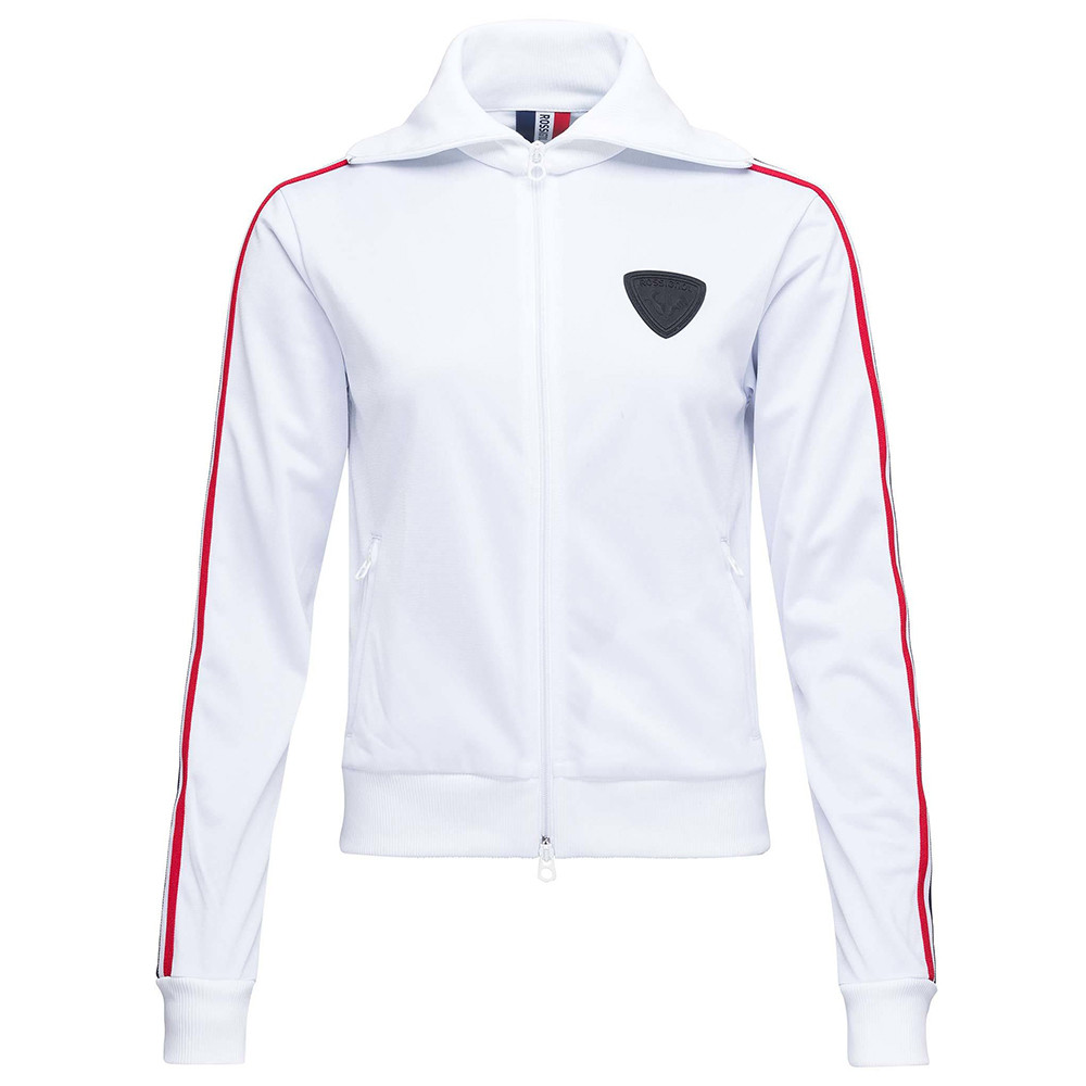 Tracksuit Veste Survetement Femme ROSSIGNOL BLANC pas cher Vestes de survetements femme ROSSIGNOL discount