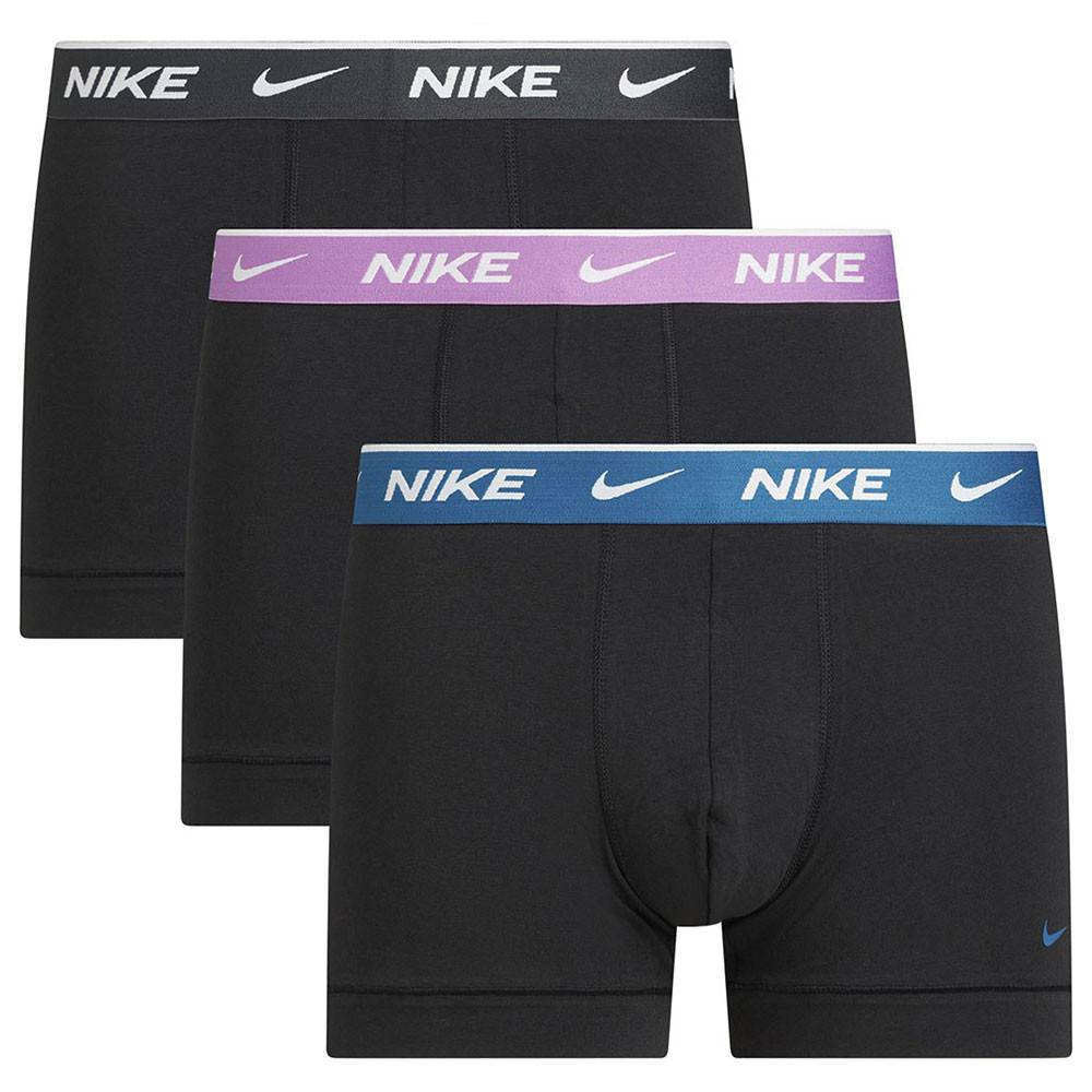Trunk Pack 3 Boxer Homme NIKE NOIR pas cher Boxers et calecons homme NIKE discount