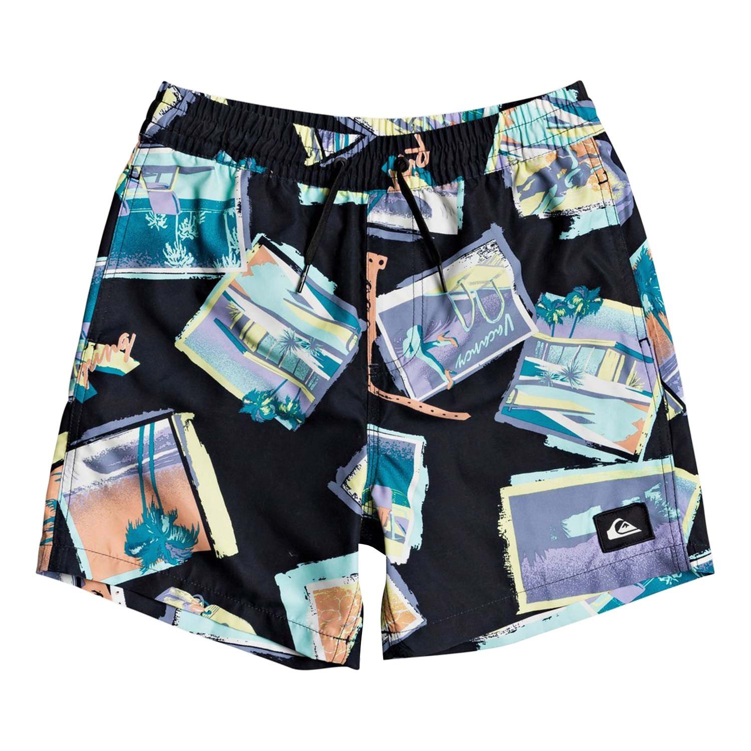 Vacancy 14 Youth Short De Bain Gar on QUIKSILVER NOIR pas cher