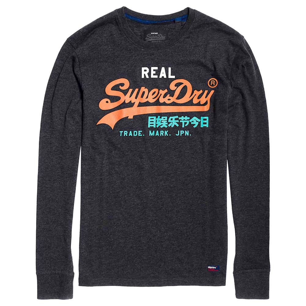 T shirt manche discount longue homme superdry