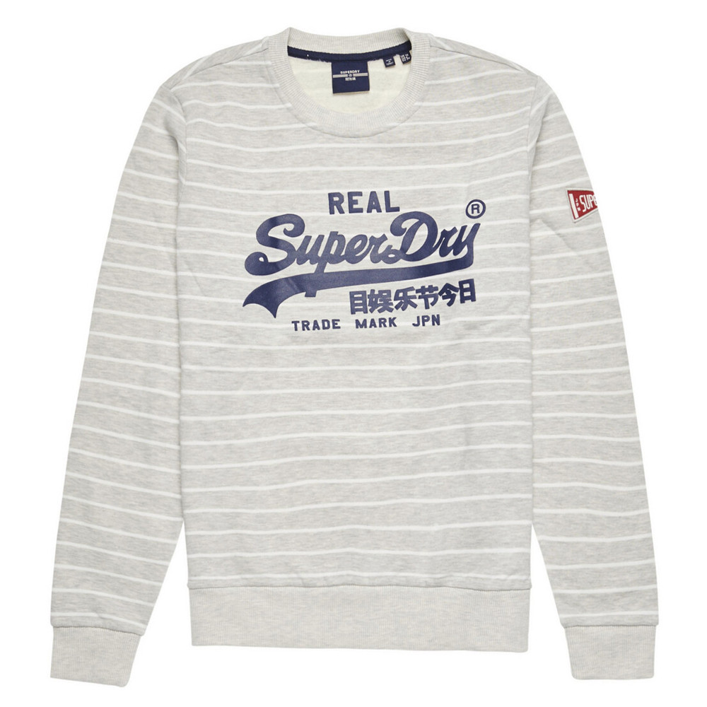 Vl Source Strip Crew Sweat Femme