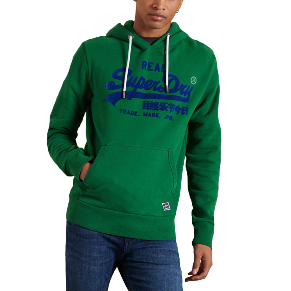 Sweat superdry on sale vert homme