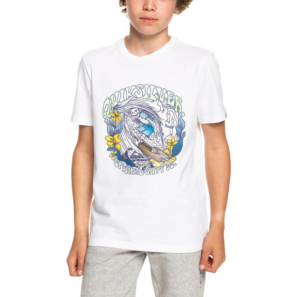 Wavey Skull T-Shirt Mc Garçon