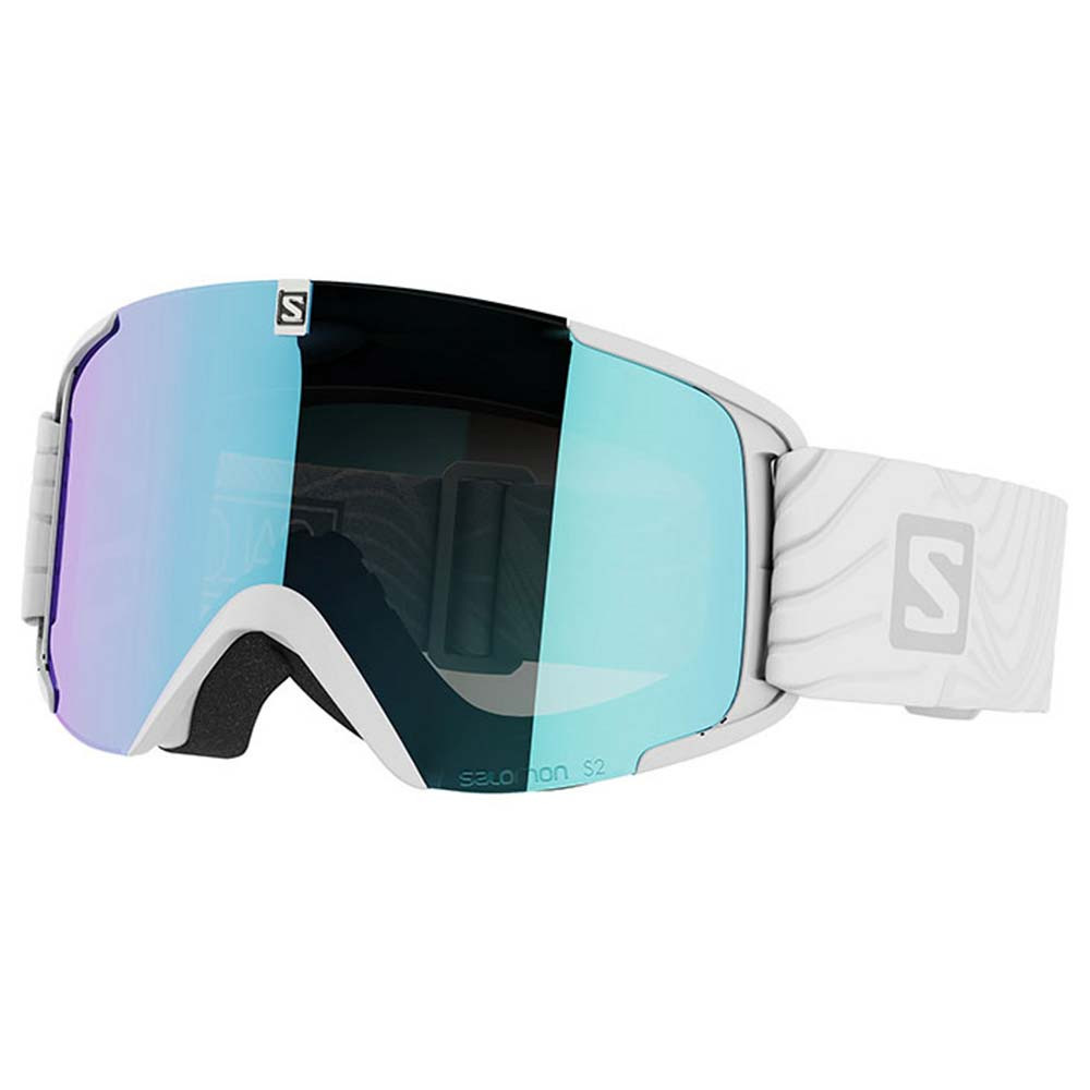 X View Masque Ski Femme SALOMON BLANC pas cher - Masques ski et