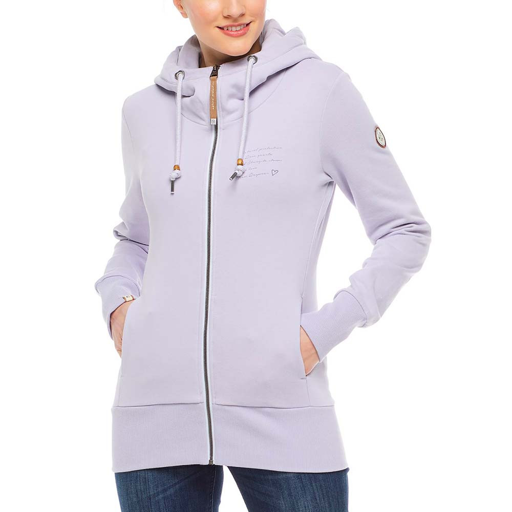 Yoda Crystal Organic Sweat Zip Femme