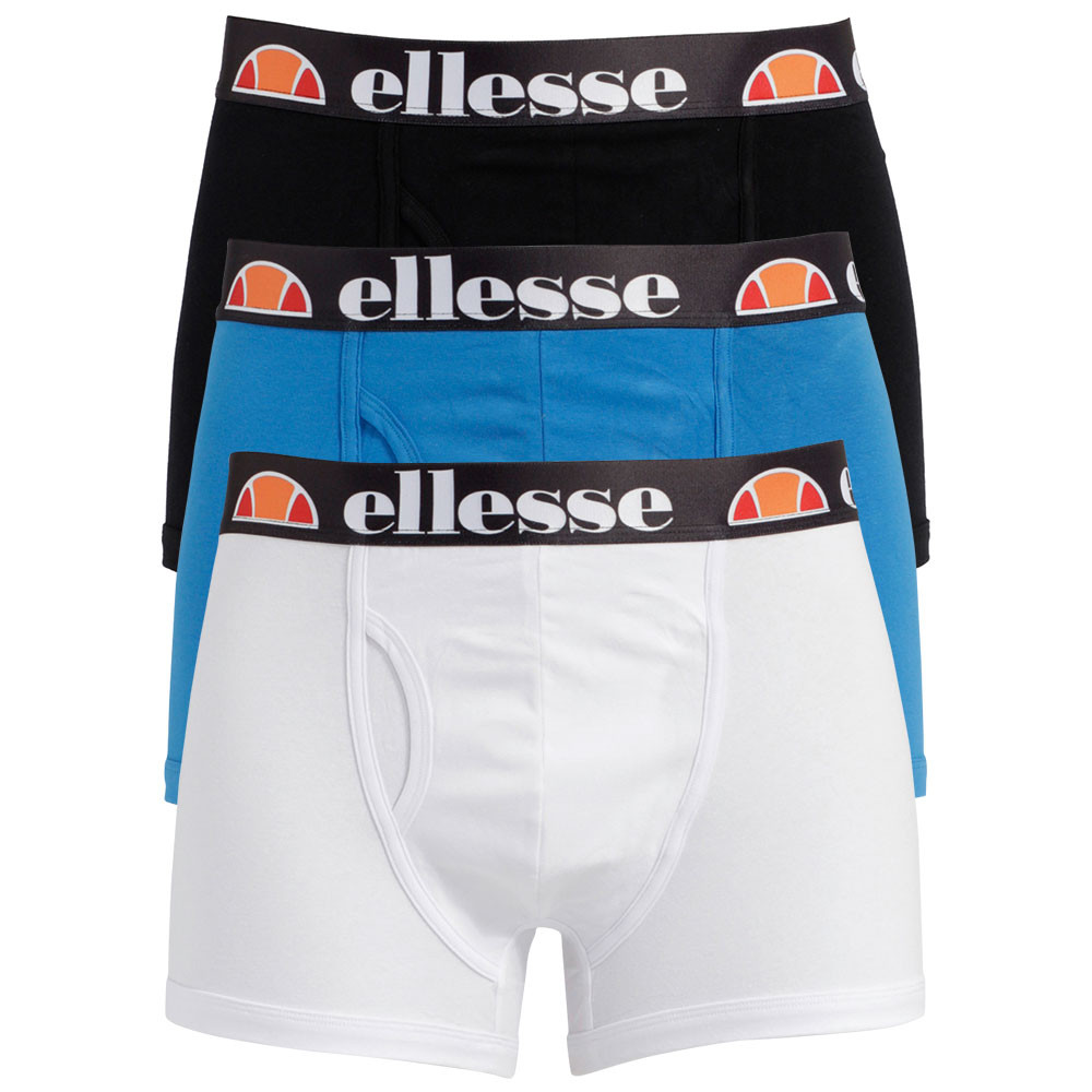 Yoral Pack 3 Boxers Homme ELLESSE MULTICOLORE pas cher Boxers et