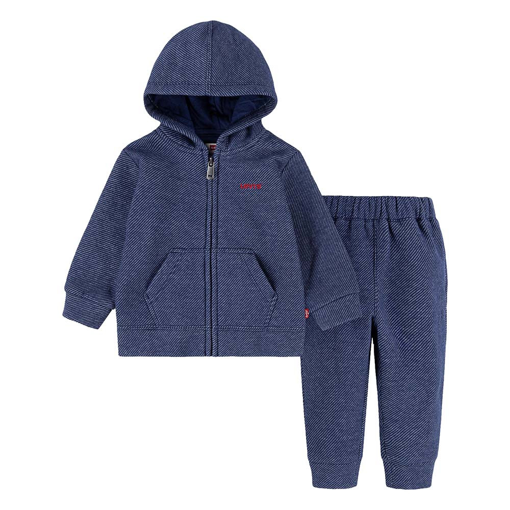 Zip Up Ensemble Sweat Zip + Pantalon Jogging Bébé Garçon LEVIS BLEU pas  cher - Ensembles bébé LEVIS discount