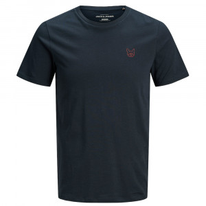 Denim Logo T-Shirt Mc Homme