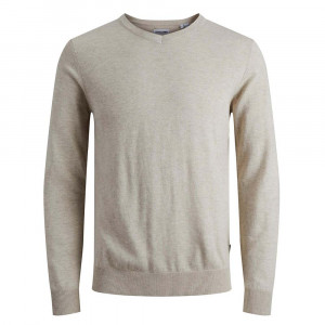 Knit V-Neck Pull Homme