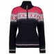 7H86902 Pull 1/2 Zip Femme