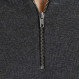 Basic Knit Half Zip Pull 1/2 Zip Homme