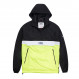 Color Block Coupe-Vent 1/2 Zip Homme