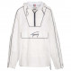 Contrast Piping Coupe-Vent Femme