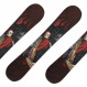 District Color Wide Snowboard + Battle Fixations Adulte