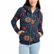 Fllow Print Sweat Zip Femme
