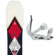 Meraki Snowboard + Voodoo S/m Fixations Adulte