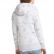 Neska Flowers Sweat Zip Femme