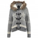 Nordic Gilet A Capuche Femme