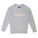 Reg Flock Crew Sweat Femme