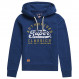 Script Style Col Sweat Cap Femme
