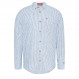 Striped Linen Chemise Homme