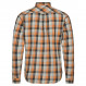 Sun Faded Lumberjack Chemise Ml Homme