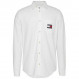 Tjm Brushed Oxfort Badge Chemise Ml Homme