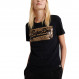 Vintage Logo Star Sequin Entry T-Shirt Mc Femme