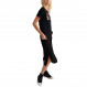 Vintage Logo Star Sequin Entry T-Shirt Mc Femme