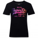 Vl Rainbow Satin Entry T-Shirt Mc Femme