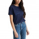 Vl Tonal Embroidery Entry T-Shirt Mc Femme